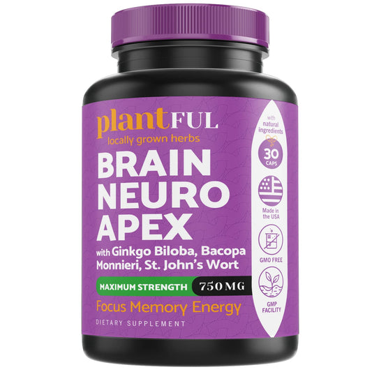 Nootropic brain supplement for focus, energy and memory