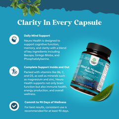 Nootropic ingredients including L-glutamine and bacopa monnieri