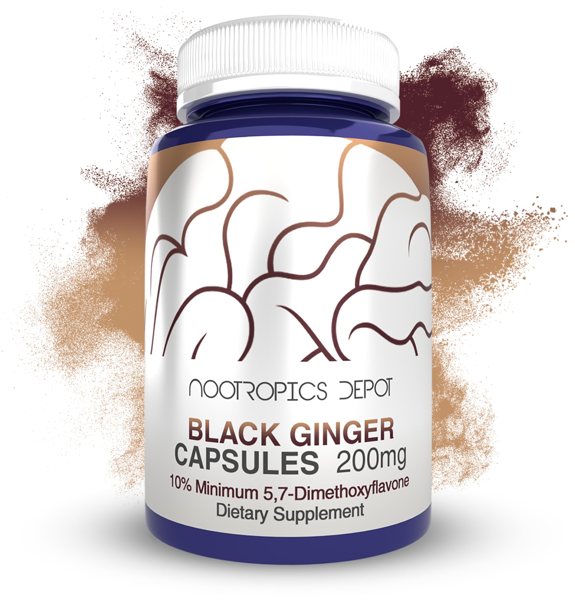 Nootropics Depot Black Ginger Extract Capsules bottle