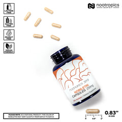Front view of bottle with Nobiletin 250mg and Citrus aurantium details