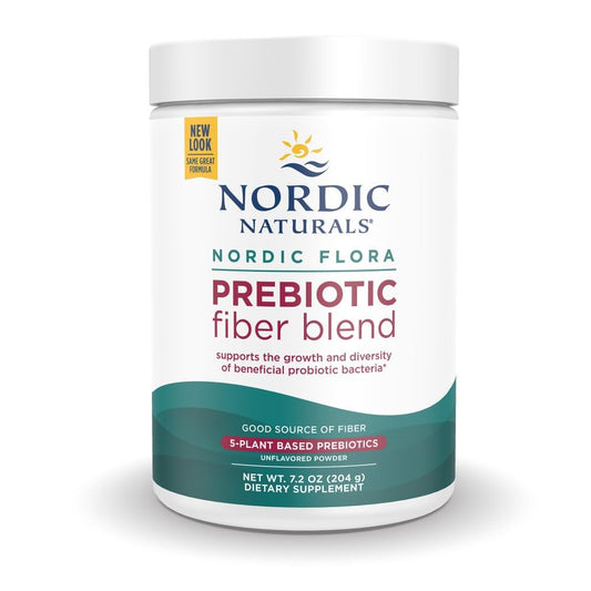 Nordic Flora Prebiotic Powder 204g unflavored packaging