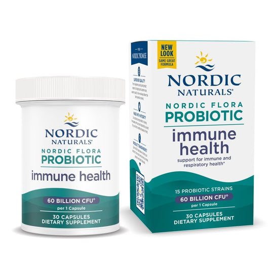 Nordic Flora Probiotic Immune Health bottle label