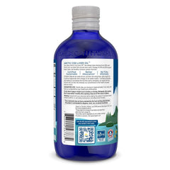 Strawberry flavored cod liver oil bottle with Nordic Naturals label