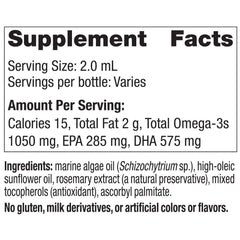 Plant-based omega-3 source from vegan microalgae