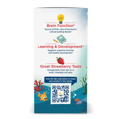 Omega-3 EPA and DHA labels on packaging