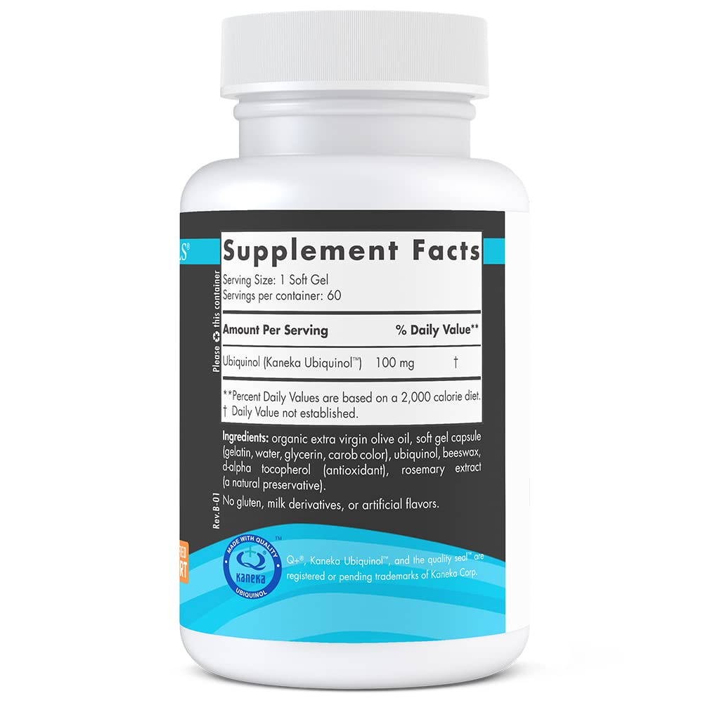 NSF Certified for Sport label for Nordic Naturals CoQ10 Ubiquinol Sport