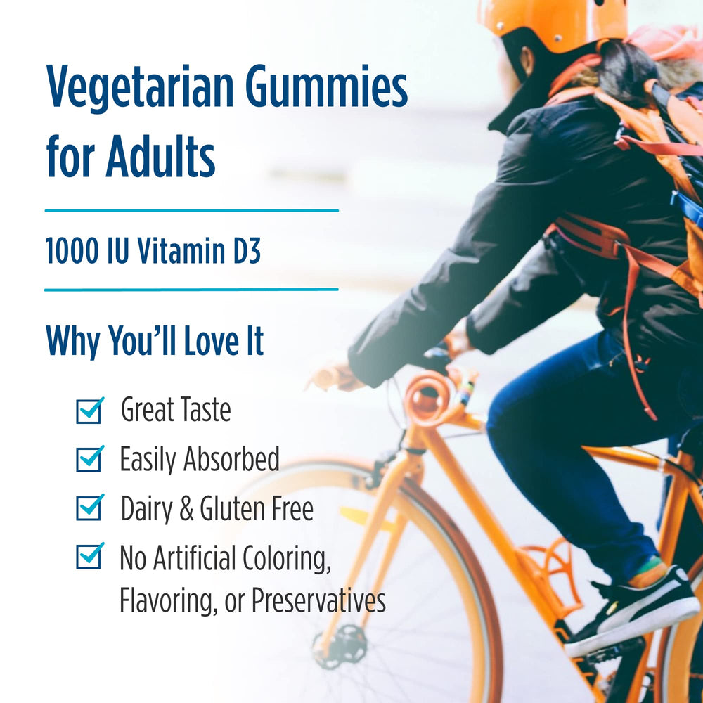 Nordic Naturals Vitamin D3 Gummies Wild Berry ingredients panel