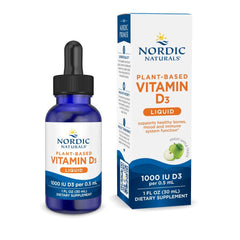 Nordic Naturals Plant-Based Vitamin D3 Liquid bottle with label
