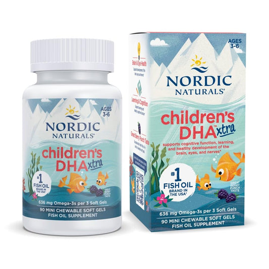 Nordic Naturals DHA Xtra Berry Punch bottle
