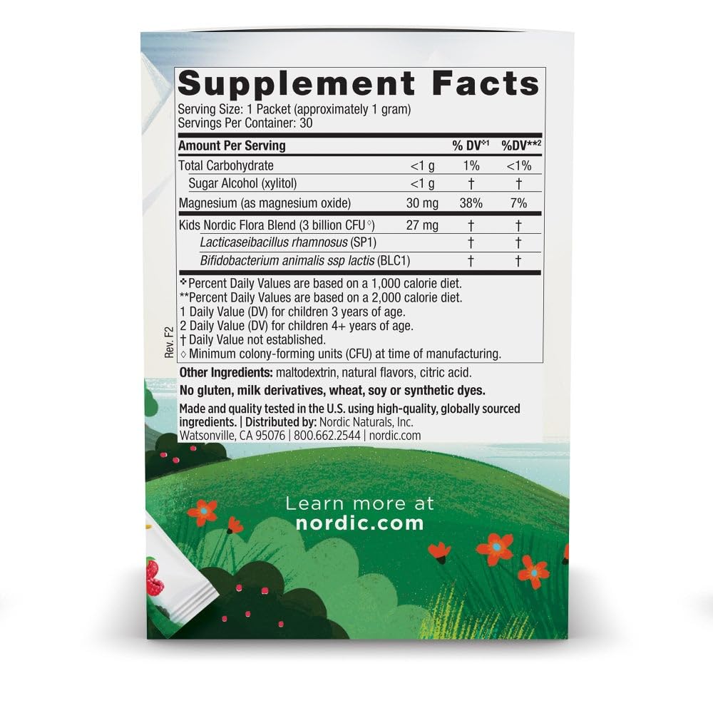 Single-serve pixie packet being opened for Kids Probiotic Quick Melt Powder