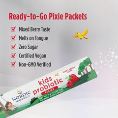 Nutritional information highlight showing 3 billion CFU per packet