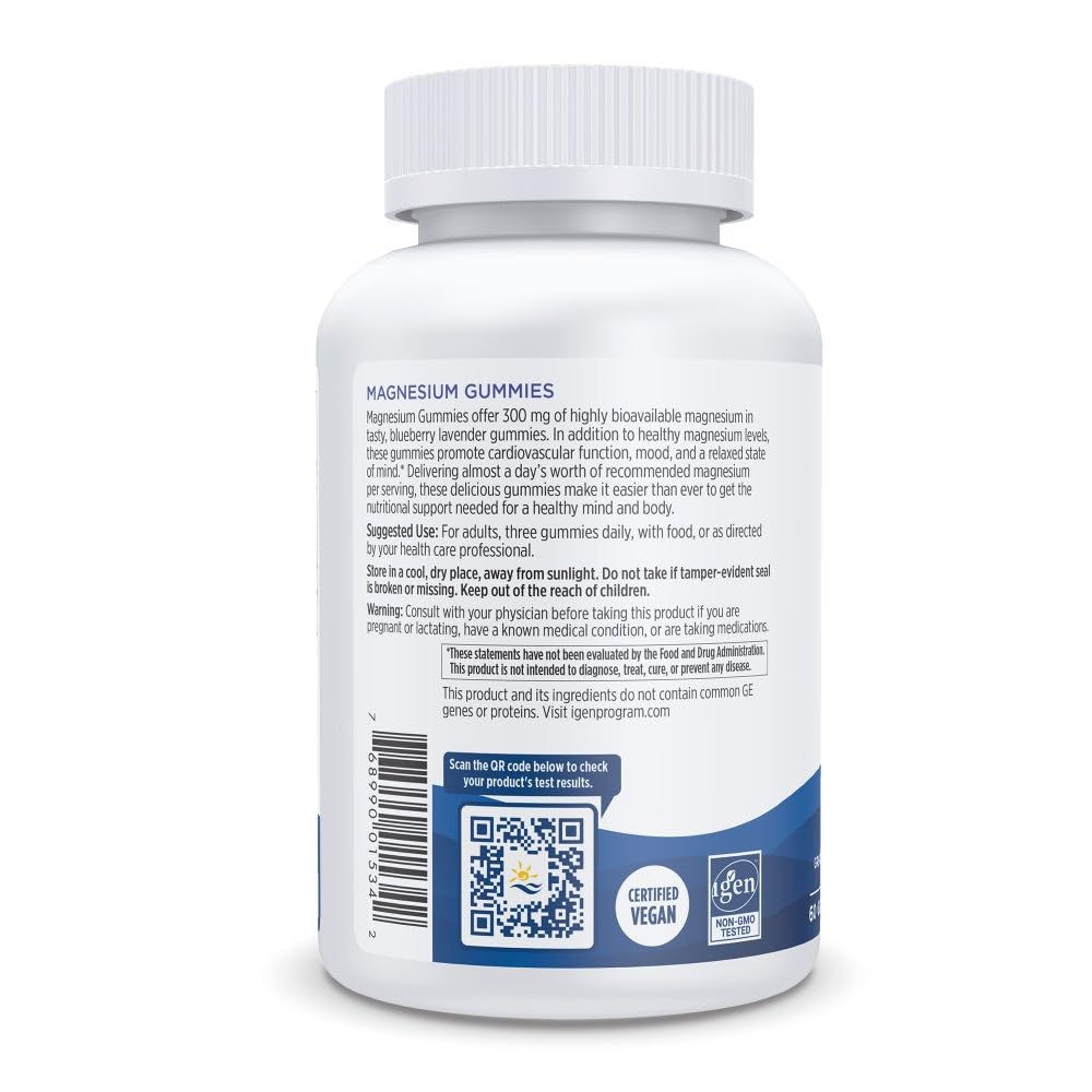 Third-party testing and purity badge on product packaging
