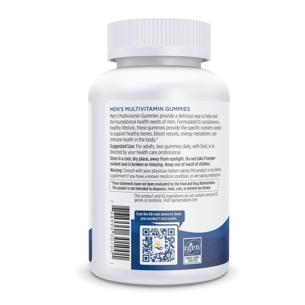 Front packaging shot of Nordic Naturals Men's Multivitamin Gummies