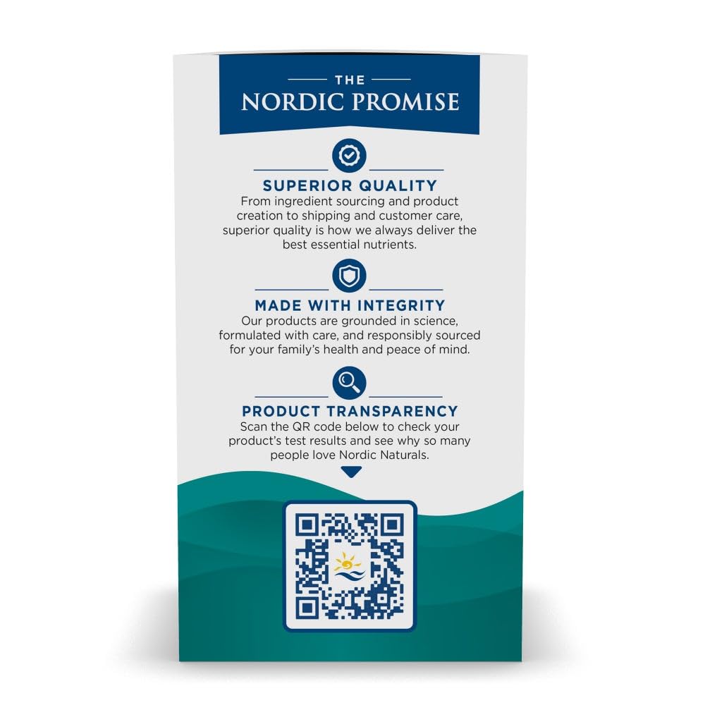 Nordic Naturals Nordic Flora Probiotic bottle with packaging conveys purity