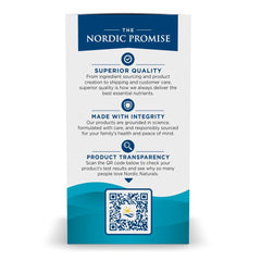 Nordic Naturals Omega Curcumin label close-up showing non-GMO testing