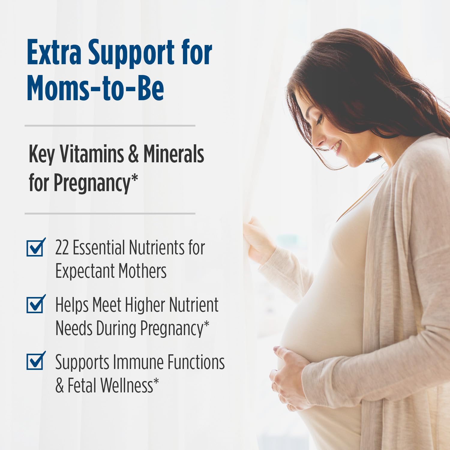 Nordic Naturals Prenatal Multivitamin with third party testing badge visible