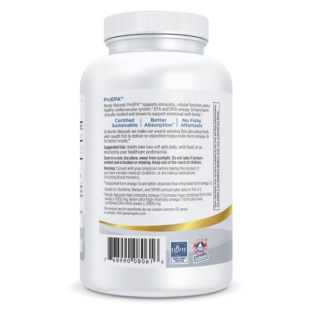 Nordic Naturals ProEPA Lemon bottle pour demonstrates simple serving.