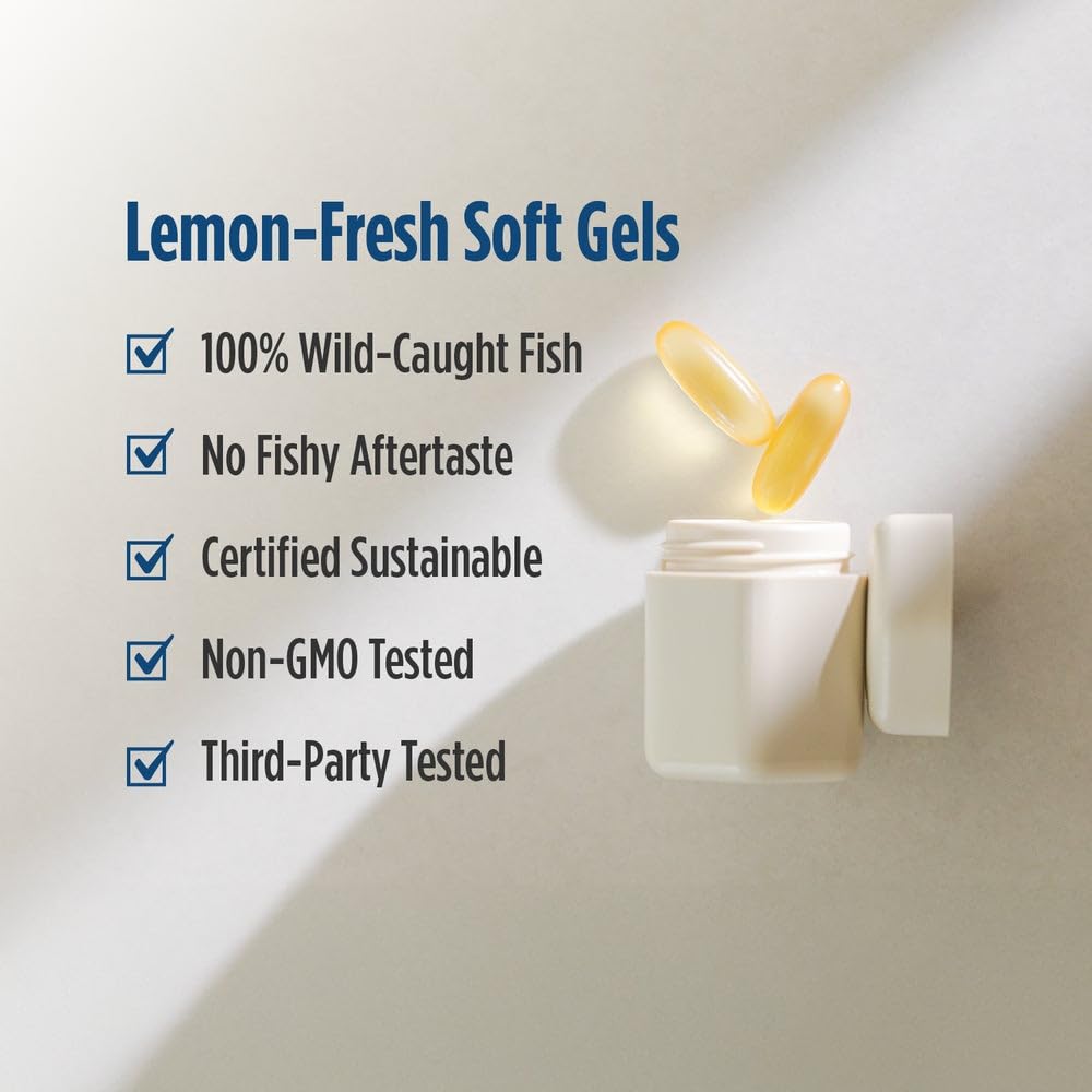 Nordic Naturals ProEPA Lemon daily-dose visuals for routine use.