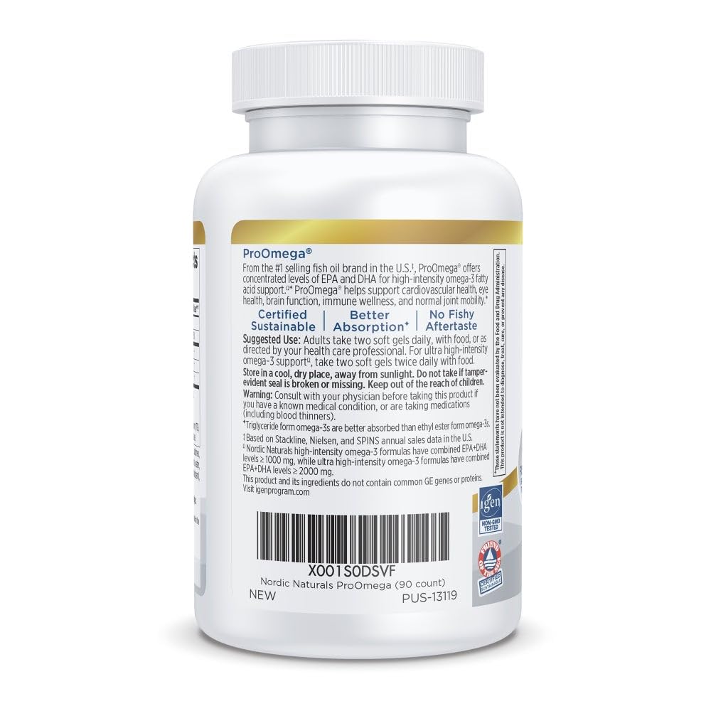 Close-up of ProOmega Lemon soft gel capsules