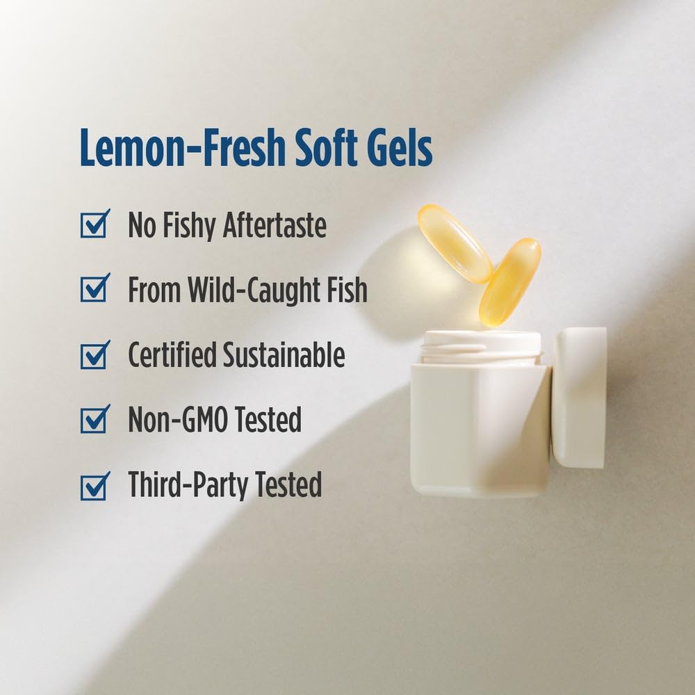 ProOmega Lemon packaging and box