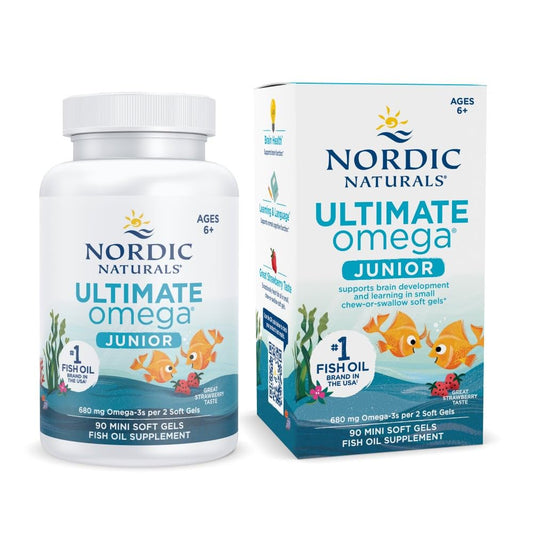 Nordic Naturals Ultimate Omega Jr Strawberry bottle