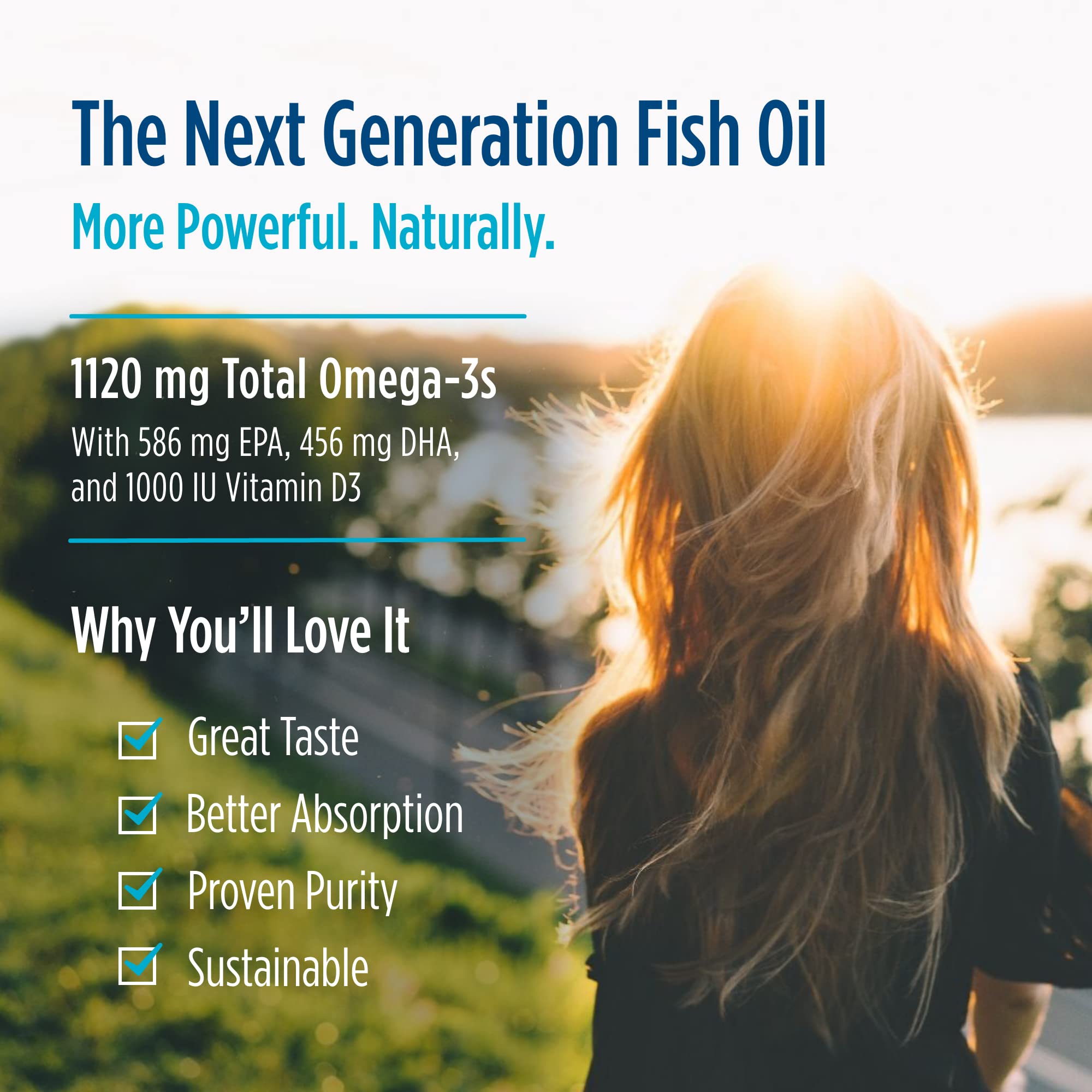 Sustainably sourced and ethically produced Nordic Naturals omega-3
