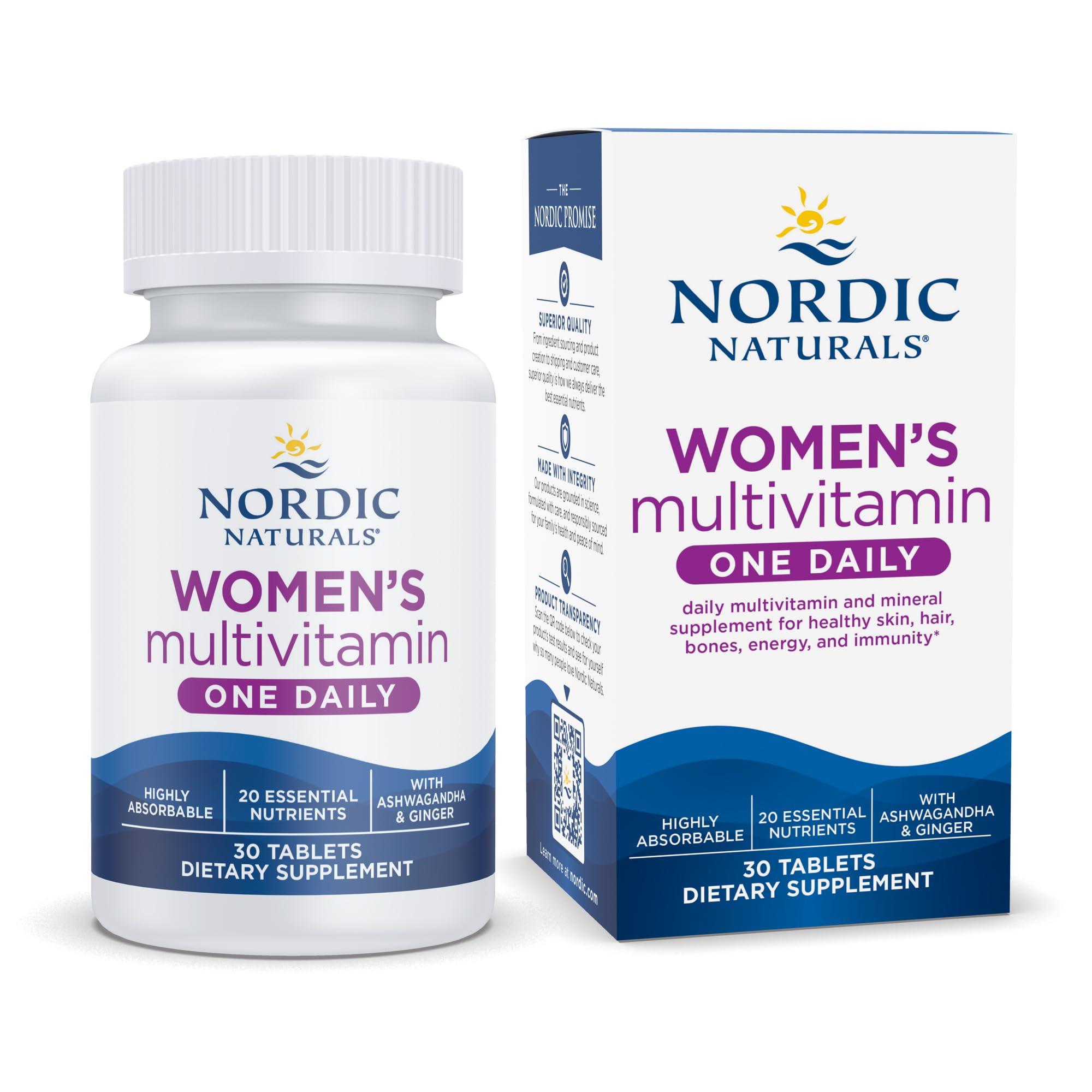 Nordic Naturals Women's Multivitamin One Daily bottle front
