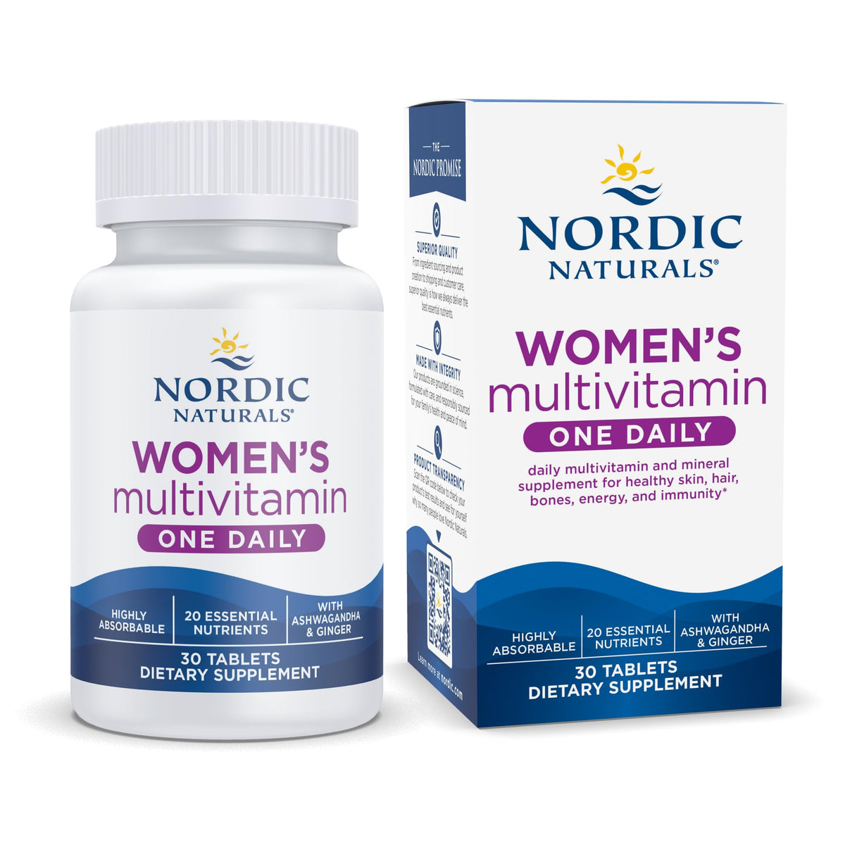 Nordic Naturals Women's Multivitamin One Daily bottle front