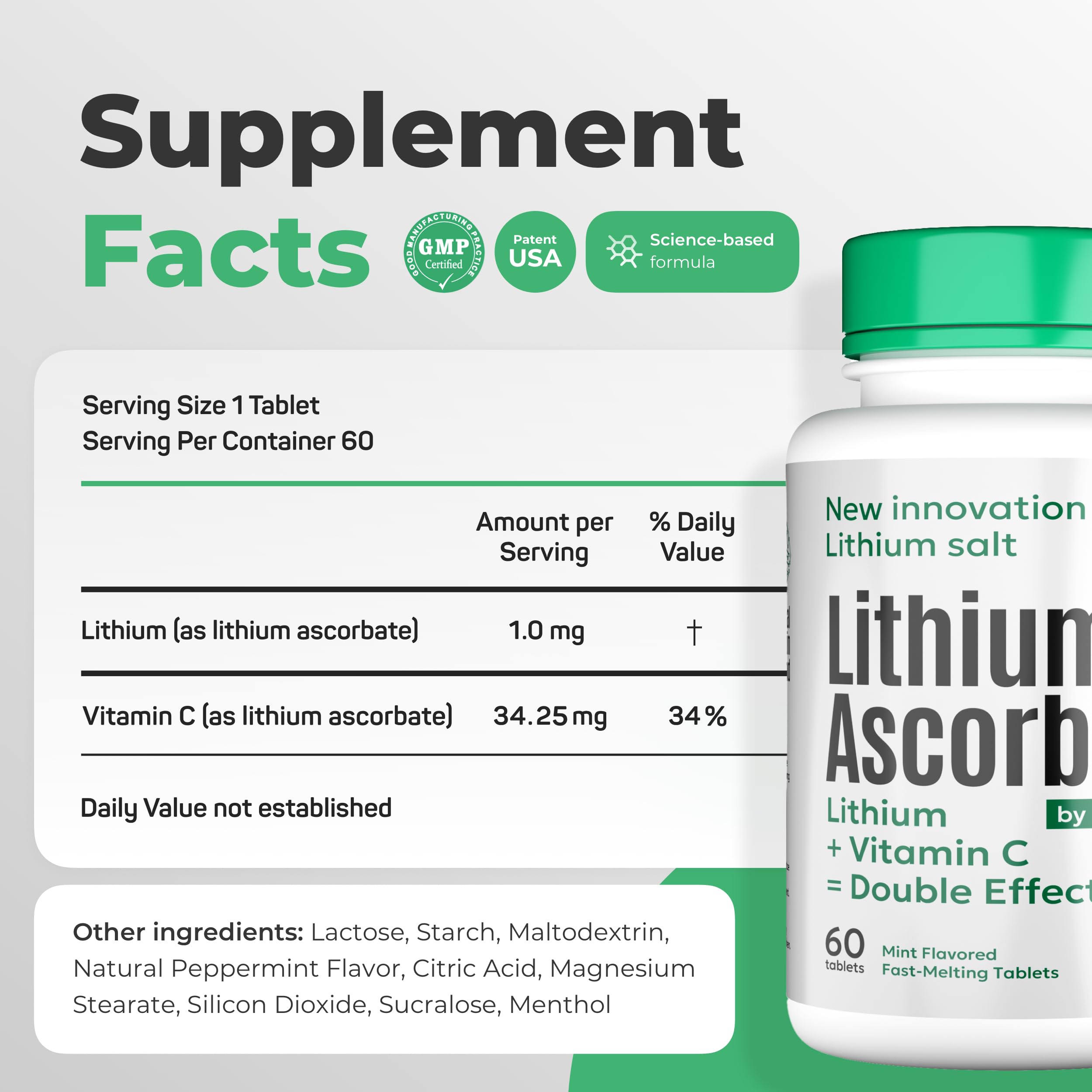 Mood stability and cognitive focus supported by microdose lithium