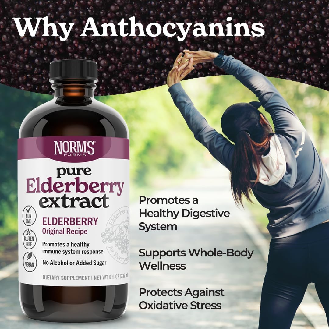 Norm's Farms Bundle 2PK packaging image presents two complementary elderberry products.