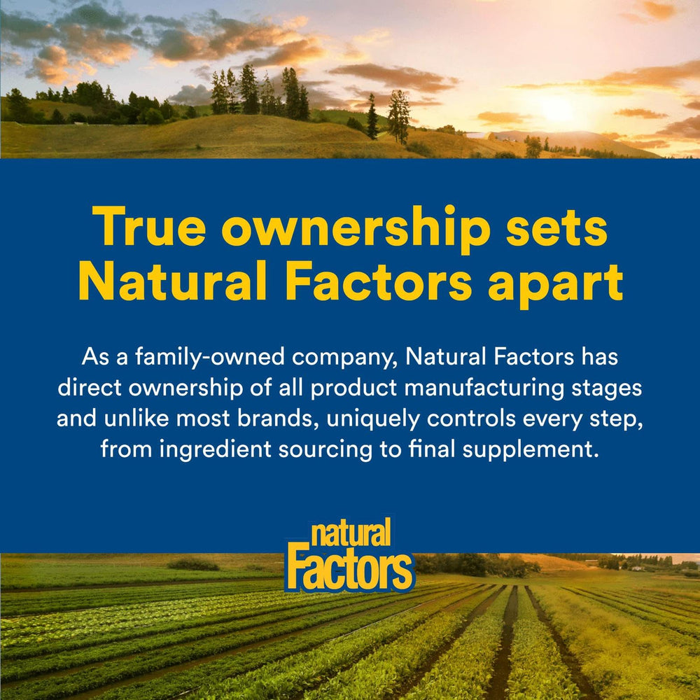 North America manufacturing facilities for Natural Factors