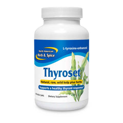 Thyroset Capsules 90-count bottle – North American Herb & Spice