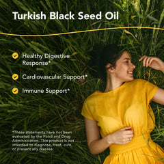 Label of North American Herb & Spice Black Seed Oil 16 oz
