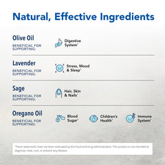 Packaging of Kid-e-kare rubbing oil showing non-GMO and natural blend.