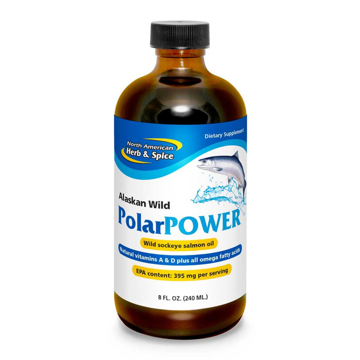 Polar Power 8-Ounce bottle front