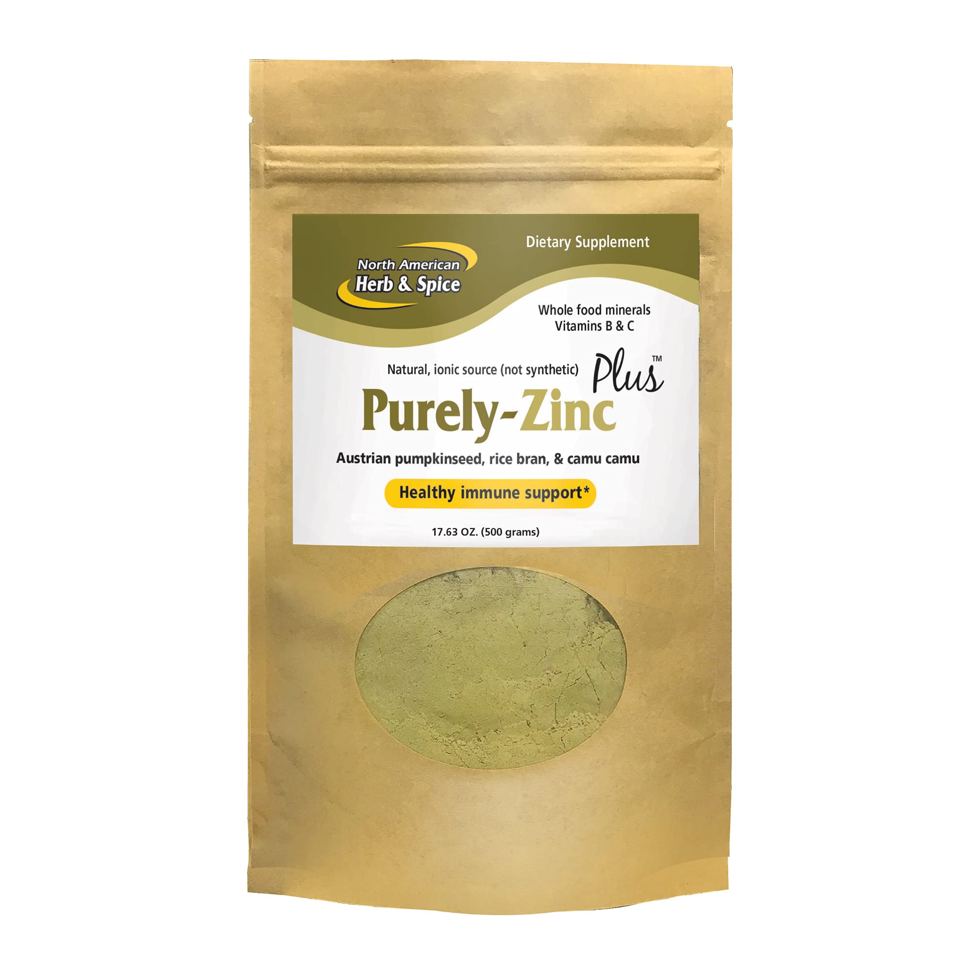 Bottle of Purely-Zinc Plus 17.63 oz