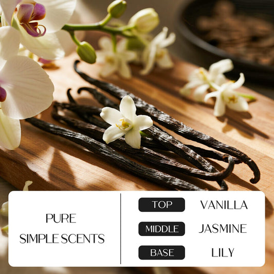 Lavender, clary sage, and eucalyptus scented candle in a 7 oz jar