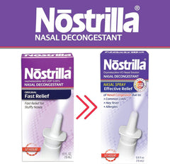 Nostrilla nasal spray in hand for easy daily use