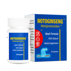 NOTOGINSENG heart health bottle on white background