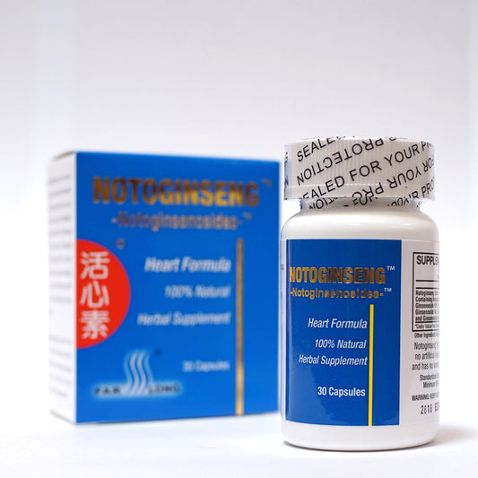 Close-up of Notoginseng extract powder for capsules
