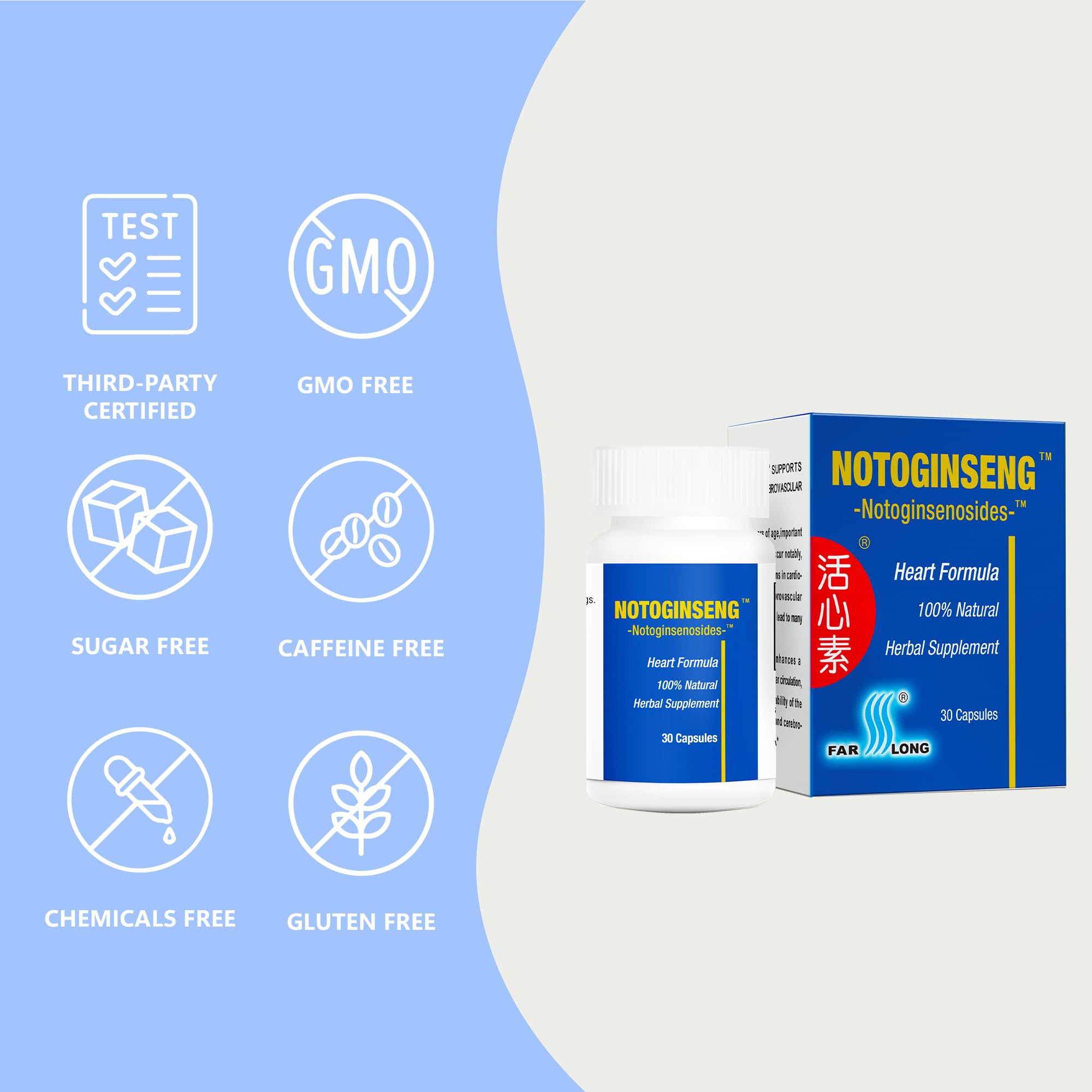 Lifestyle image with healthy heart icon and capsules