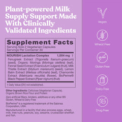 Icons indicating gluten-free, dairy-free, and cruelty-free