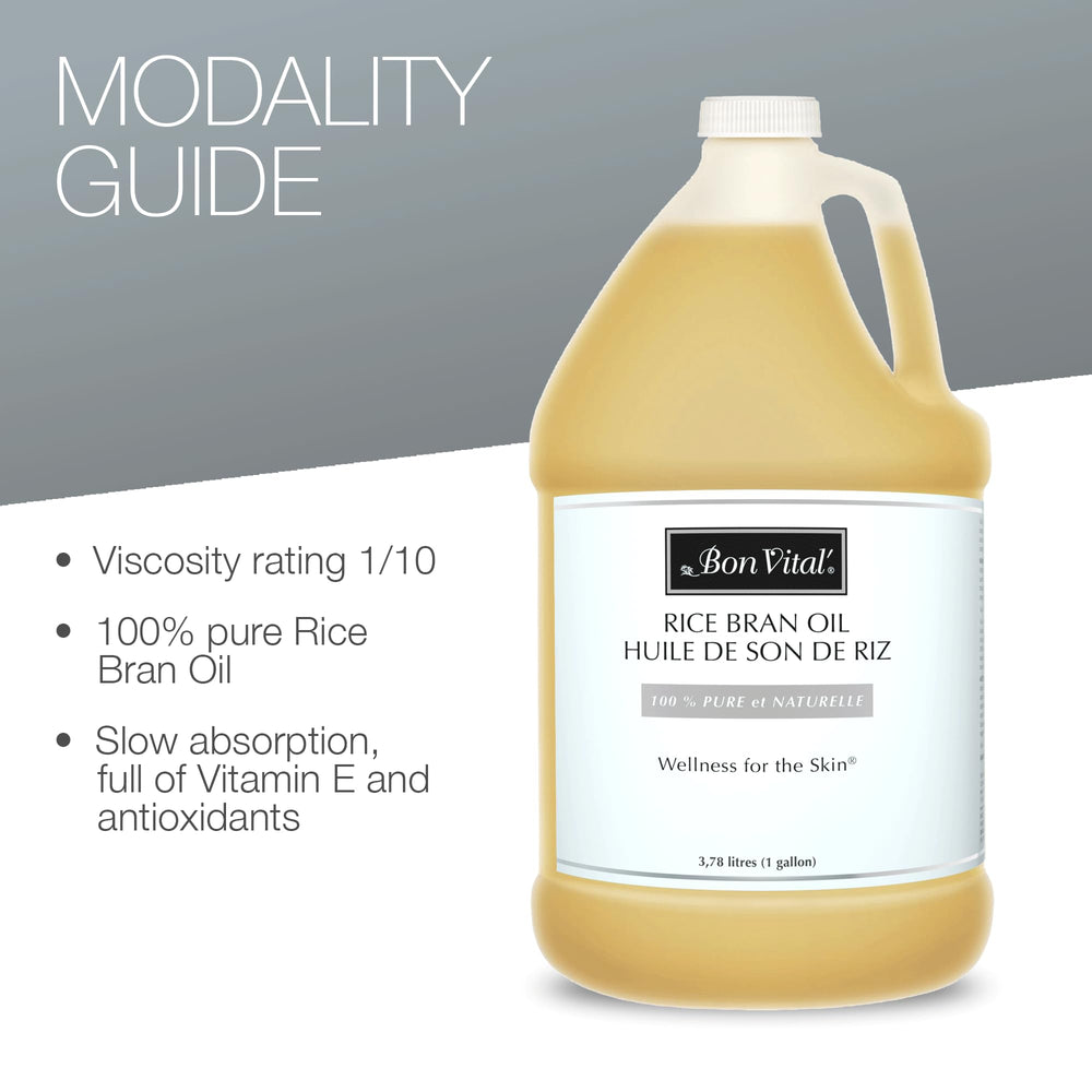 Smooth, nourished skin from Rice Bran Oil