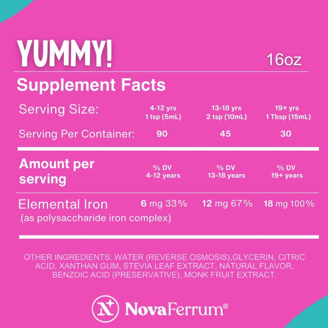 Serving spoon with NovaFerrum Yummy liquid iron
