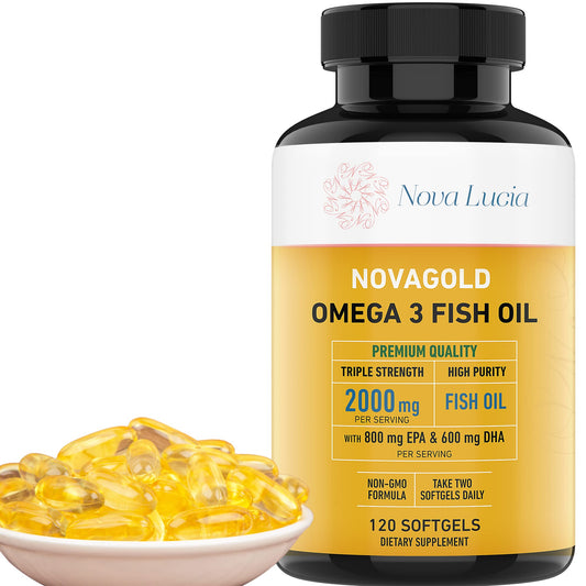 NovaGold Omega-3 2000mg bottle front view