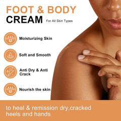 NovaCharm 2pc Urea Foot Cream Set displayed for household foot care.