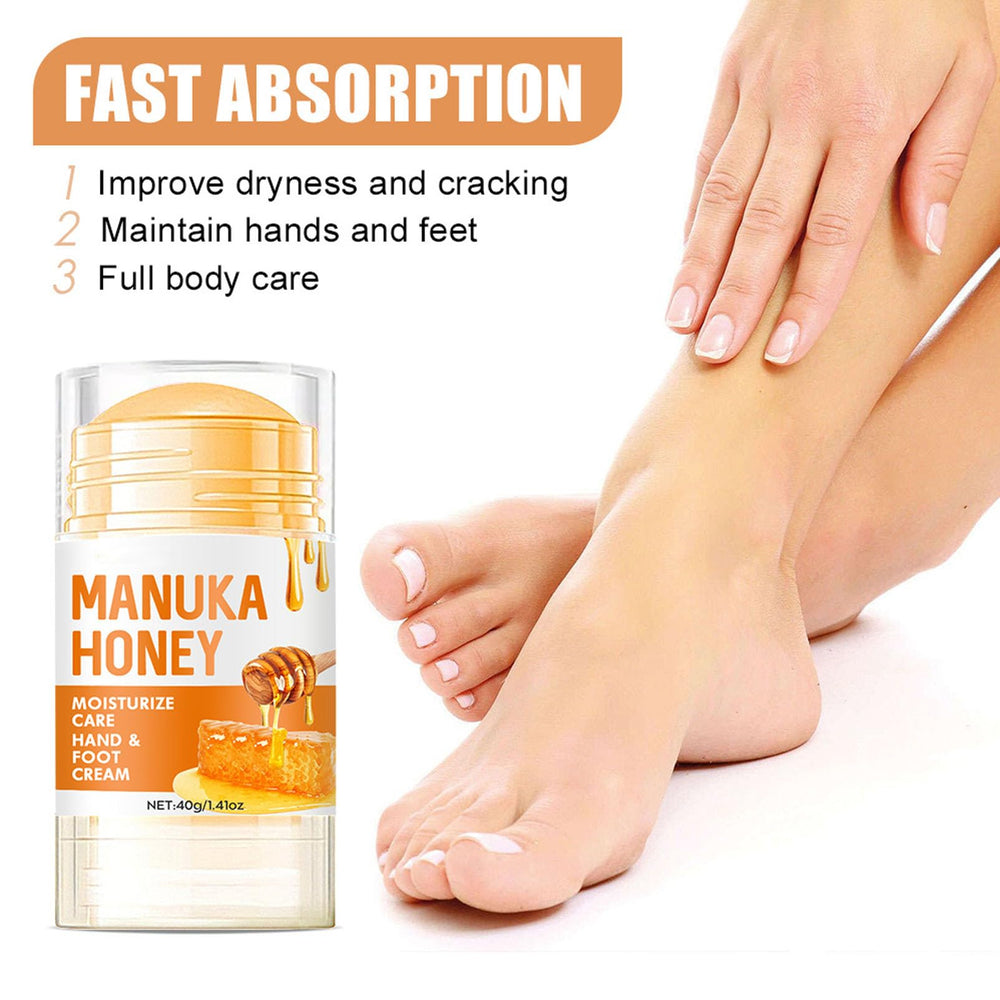 NovaCharm callus-softening effect on thick heel skin.