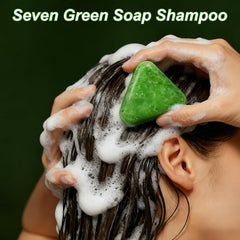 NovaCharm Seven Green product shot highlights compact triangle shape.
