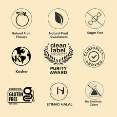 Bottle of NovaFerrum Tasty iron supplement with 120 servings