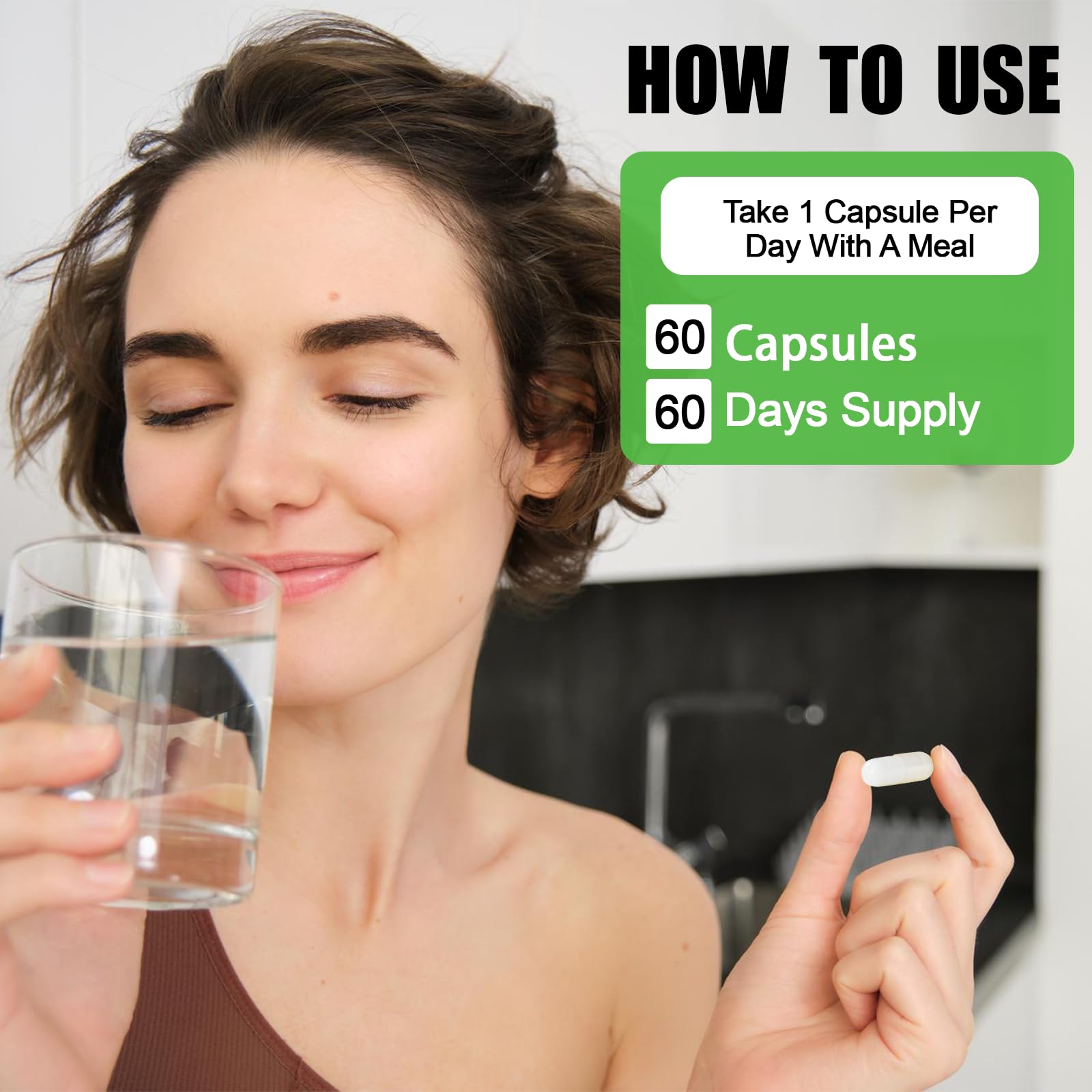 Liver detox concept with NAC supplement